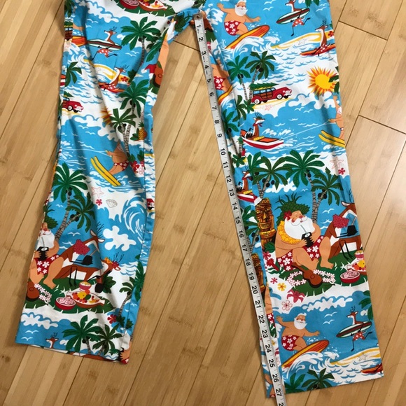 Loudmouth Golf Surfing Santa Golf Pants 26xUF - Picture 8 of 11